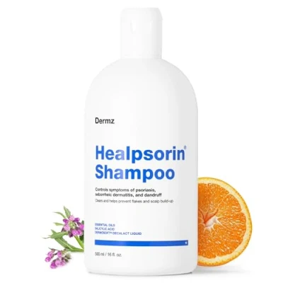 Afbeelding van Healpsorin Psoriasis shampoo, 500 ml, met 2% salicylzuur, therapeutische behandeling, hoofdhuidjeukken en roosvorming, seborroïsche dermatitis, anti roos, droge hoofdhuid
