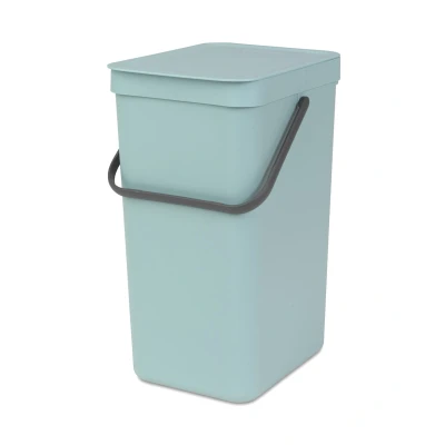Afbeelding van Brabantia Afvalemmer Sort &amp; Go 16 liter mint