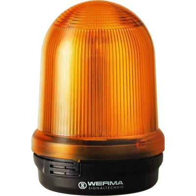 Afbeelding van Werma Signaltechnik Signaallamp 826.300.00 Geel Continulicht 12 V/AC, V/DC, 24 48 110 230 V/AC