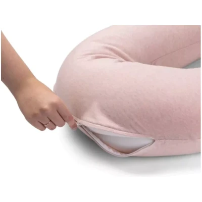 Afbeelding van Doomoo Softy Chine Pink Voedingskussenhoes SC S64