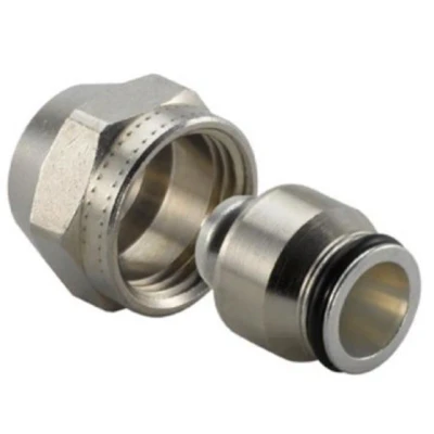Afbeelding van Uponor knelset 1/2&quot; binnendraad voor buis 14 mm. Artikelnr: 1058085