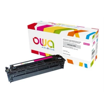 Image de OWA magenta remanufacturé cartouche de toner (alternative for: HP CE323A)