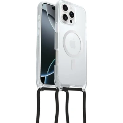 Afbeelding van Otterbox React Necklace Mag iPhone 16 Pro Max Hoesje transparant