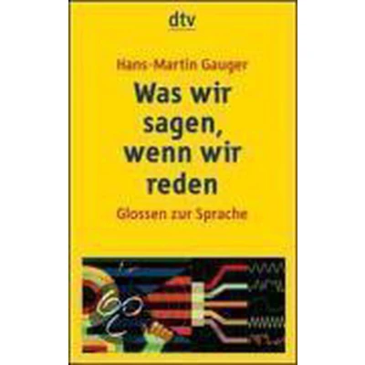 Afbeelding van Was wir sagen, wenn reden