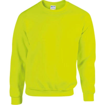 Afbeelding van Gildan Heavy Blend Adult Crewneck Sweatshirt GI18000 Safety Yellow