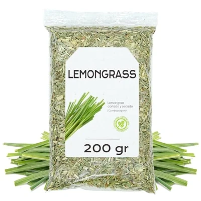 Afbeelding van citroengras 200 g kruidenthee citroengrass bladeren thee losse (200 g)