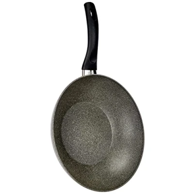 Afbeelding van Ballarini Granitium Wok gordijn 1/M, aluminium, grijs, met antiaanbaklaag, 28 cm
