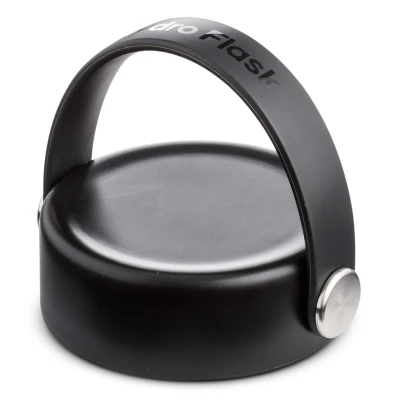 Afbeelding van Hydro Flask Wide Mouth Flex Cap Black Waterfles accessoires