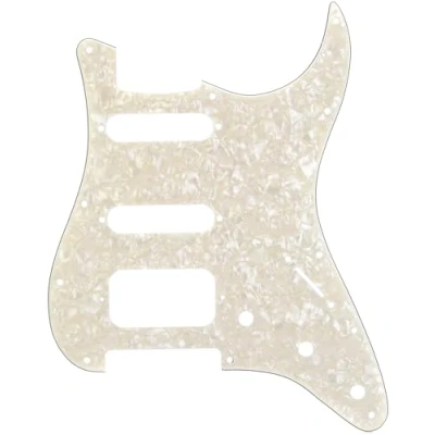 Afbeelding van Fender Modern Pickguard Strat HSS Aged White Pearl 4 Ply 11 Hole