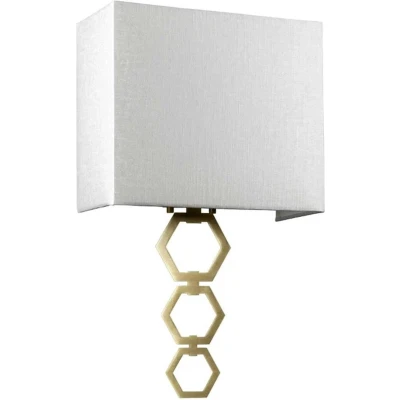 Afbeelding van Bohemian Wandlamp Steady Lighting Metaal E27 L: 12.8cm Voor Binnen Woonkamer Eetkamer Brons