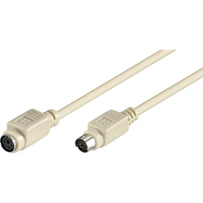 Afbeelding van Goobay PS/2 verlengkabel 2 meter
