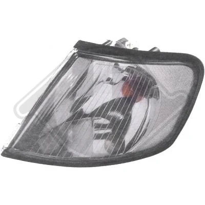 Afbeelding van DIEDERICHS 1030073 Knipperlichten Wit Links Zonder lamphouder PY21W AUDI: A3 Hatchback