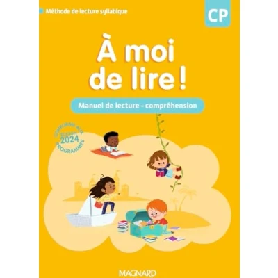 Afbeelding van A MOI DE LIRE CP MANUEL LECTURE COMPREHENSION