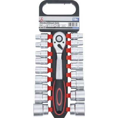 Afbeelding van BGS Dopsleutelset 1/2&quot; 8 32 mm 19 delig