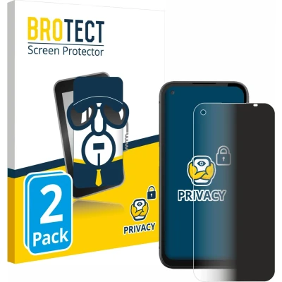 Afbeelding van BROTECT privacy screenprotector voor Gigaset GX6 Folie Beschermfolie Blauwlichtfilter (2 Stuks)
