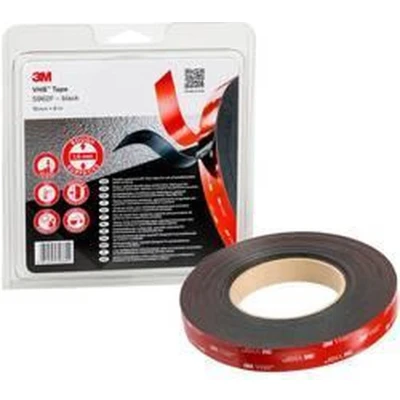 Afbeelding van 3M 5962F/IPS Plakband Zwart (l x b) 8 m 19 mm 1 stuk(s)