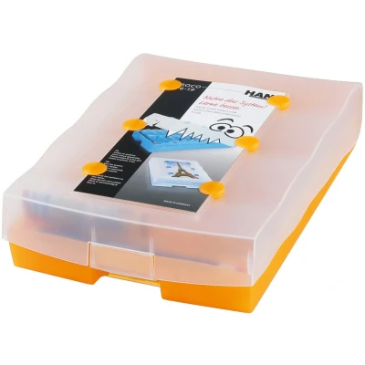 Afbeelding van HAN CROCO 9988 693 Flashcards Grijs (doorschijnend) Aantal kaarten (max.): 2.000 DIN A8 liggend