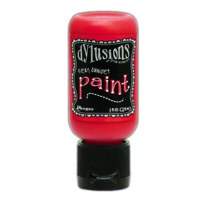 Afbeelding van Ranger Dylusions Paint Flip Cap Bottle 29ml Fiery Sunset DYQ70474 (02 20)