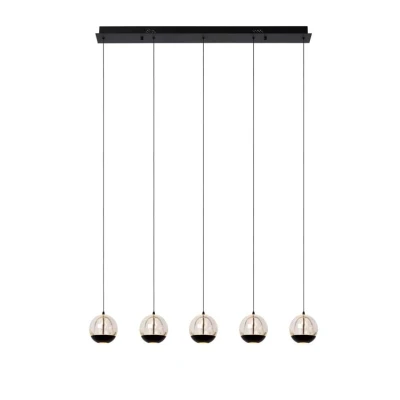 Afbeelding van Lucide SENTUBAL Hanglamp LED Dimb. 5x5,3W 2700K Zwart