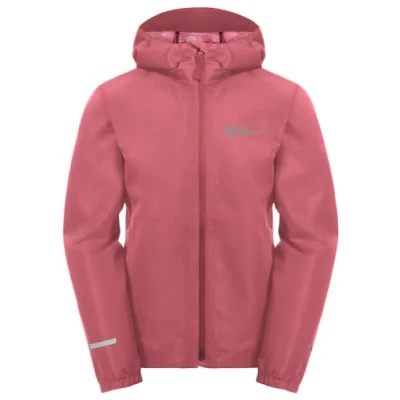 Afbeelding van Jack Wolfskin Flaze Regenjas voor kinderen, Maat: 176, Soft pink