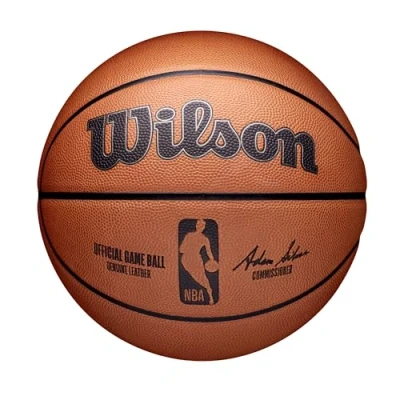 Afbeelding van Wilson NBA Official Game Ball WTB7500ID, Unisex, Oranje, basketbal, maat: 7