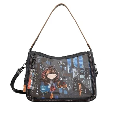 Afbeelding van Anekke Schoudertas Contemporary Shoulder Bag Multicolor Veelkleurig