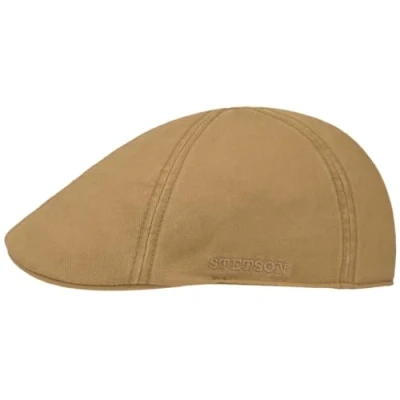 Afbeelding van STETSON Level Gatsby pet voor heren platte zomerpet met klep, lente/zomer, Kastanje