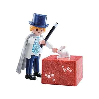 Image de Playmobil Special Plus 70156 Magicien et boîte