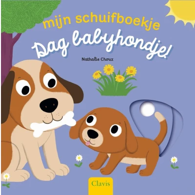 Afbeelding van Mijn schuifboekje Dag babyhondje!