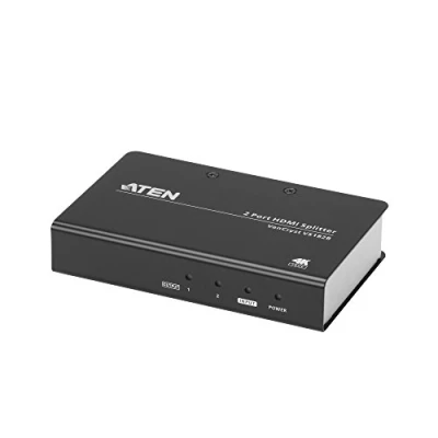 Image de Répartiteur HDMI 2 ports Aten VS182B AT G, noir