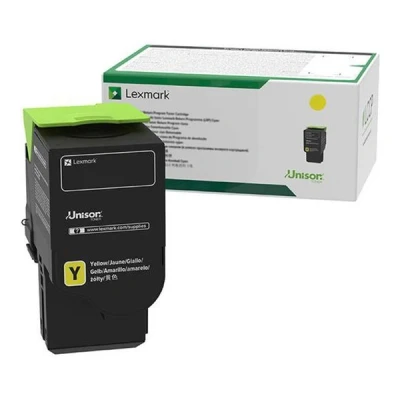 Image de Lexmark Haute capacité jaune original cartouche de toner LRP pour C2325dw C2425dw C2535dw MC2325adw MC2425adw MC2535adwe MC2640adwe