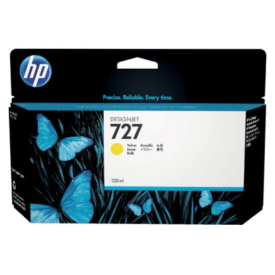 Afbeelding van HP 727 (B3P21A) Inktcartridge Geel