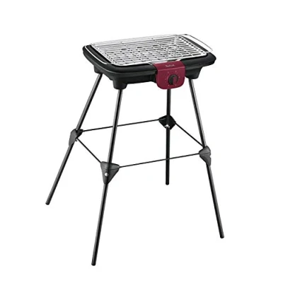 Afbeelding van Tefal Bg90F5 Easygrill Tafelbarbecue Rvs/Zwart 2300W