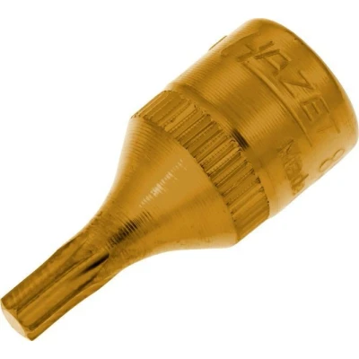 Afbeelding van HAZET Torx 8502 T20 Steeksleutelelement Chroom vanadium staal Binnen gekarteld