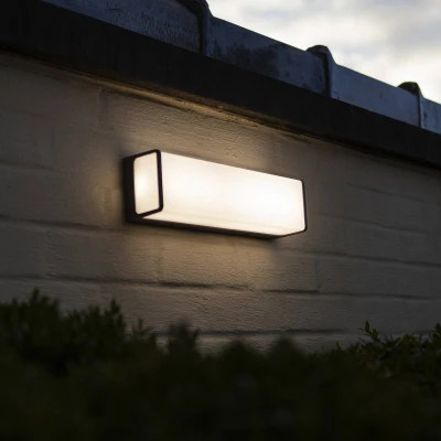 Afbeelding van Lutec DOBLO 5107401125 LED buitenlamp (wand) vast ingebouwd 34 W Antraciet