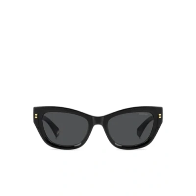 Afbeelding van Polaroid Zonnebril, Dames, Maat: 52, Black
