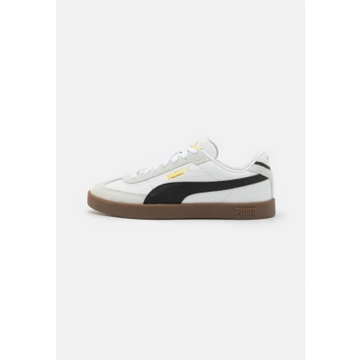 Afbeelding van Puma CLUB II ERA JR Unisex Sneakers laag voor kinderen, Maat: 35.5, White/black Leer en imitatieleer