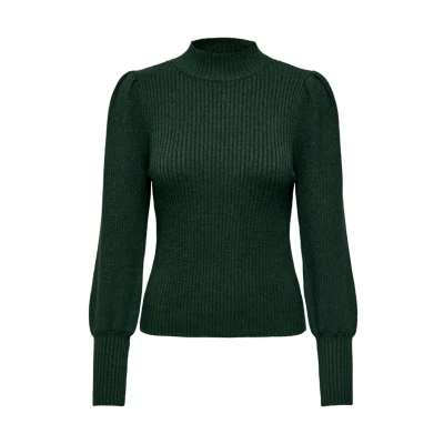 Afbeelding van ONLY Mezzo Collo Trui, Dames, Maat: Large, Verde