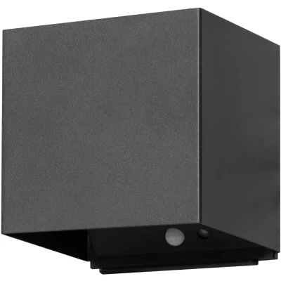Afbeelding van LED oplaadbare wandlamp Magnetics, zwart, 120, omhoog/omlaag, sensor