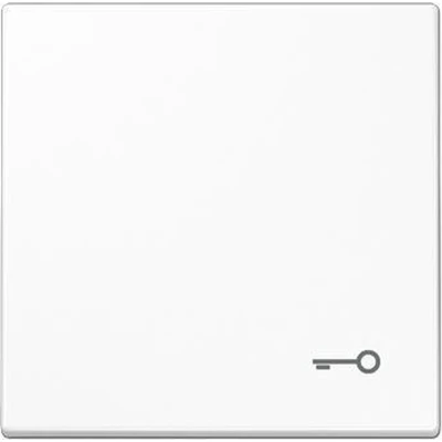 Afbeelding van Jung LS 990 T WW Wipschakelaar sleutel Afdekking 990, design, plus Alpine wit
