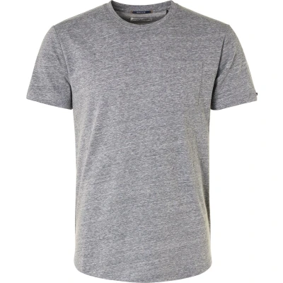 Afbeelding van No Excess T Shirt Recycle Antraciet maat XL Heren met Modern fit Pasvorm Polyester Suitable Herenkleding