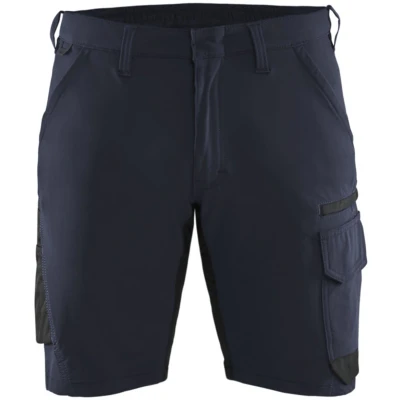 Afbeelding van Blaklader Service short 4 weg stretch 1423 1645 Donker marineblauw/Zwart