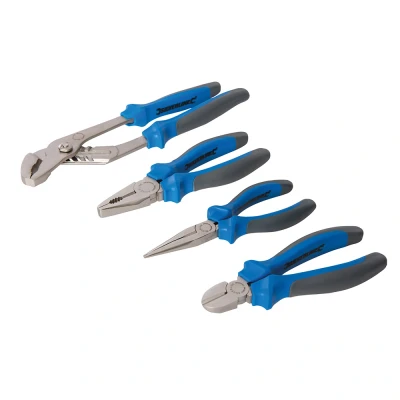 Afbeelding van Silverline 4 delige tangen set, Expert