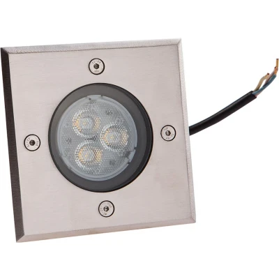 Afbeelding van Lucande LED grondspot inbouwlamp Ava, 12 cm x cm, IP67