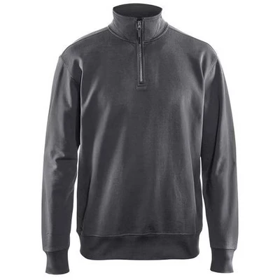 Image de Sweat col camionneur gris foncé
