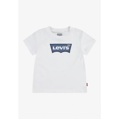 Afbeelding van Levi&#039;s MY First Batwing TEE Tshirt print voor kinderen, Maat: 74, Bright white