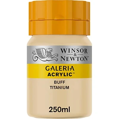 Afbeelding van Winsor &amp; Newton Galeria Acrylverf 250ml Buff Titanium