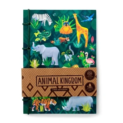 Afbeelding van Notitieboek Animal Kingdom dieren
