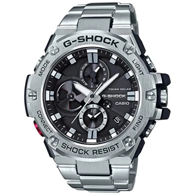 Image de G Shock Steel Hommes Montre Argent GST B100D 1AER