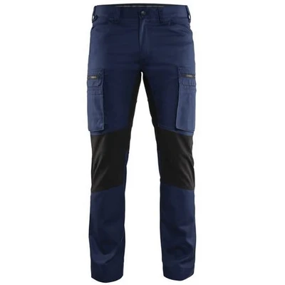 Image de Pantalon services stretch marine/noir